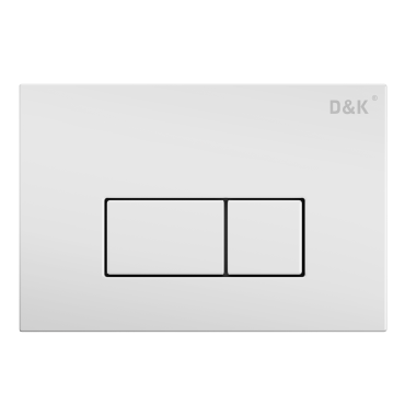 Клавиша смыва D&K Rhein DB1499016  (арт.инсталл DI8050127), белый