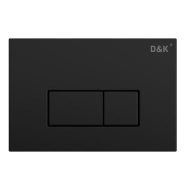 Клавиша смыва D&K Rhein DB1499025  (арт.инсталл DI8050127), черный